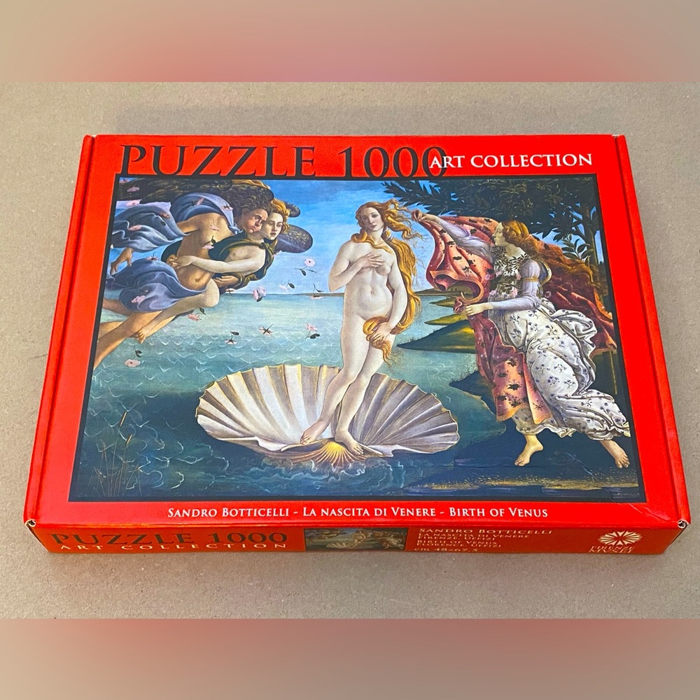 Birth of Venus 1000 Piece Jigsaw Puzzle